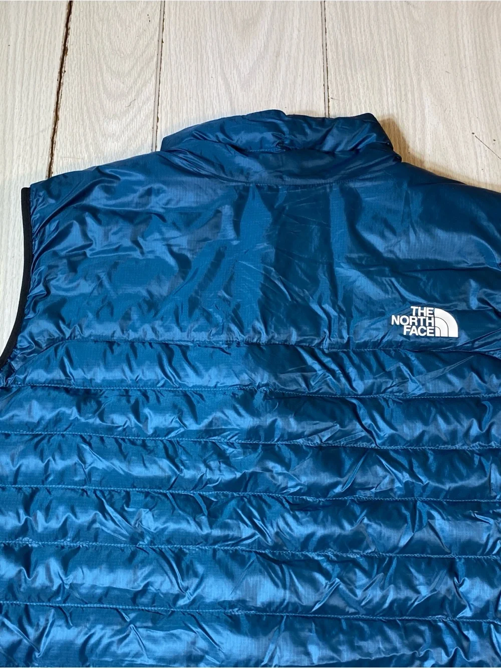 The North Face Men’s Blue Puffer Vest - Size XL
